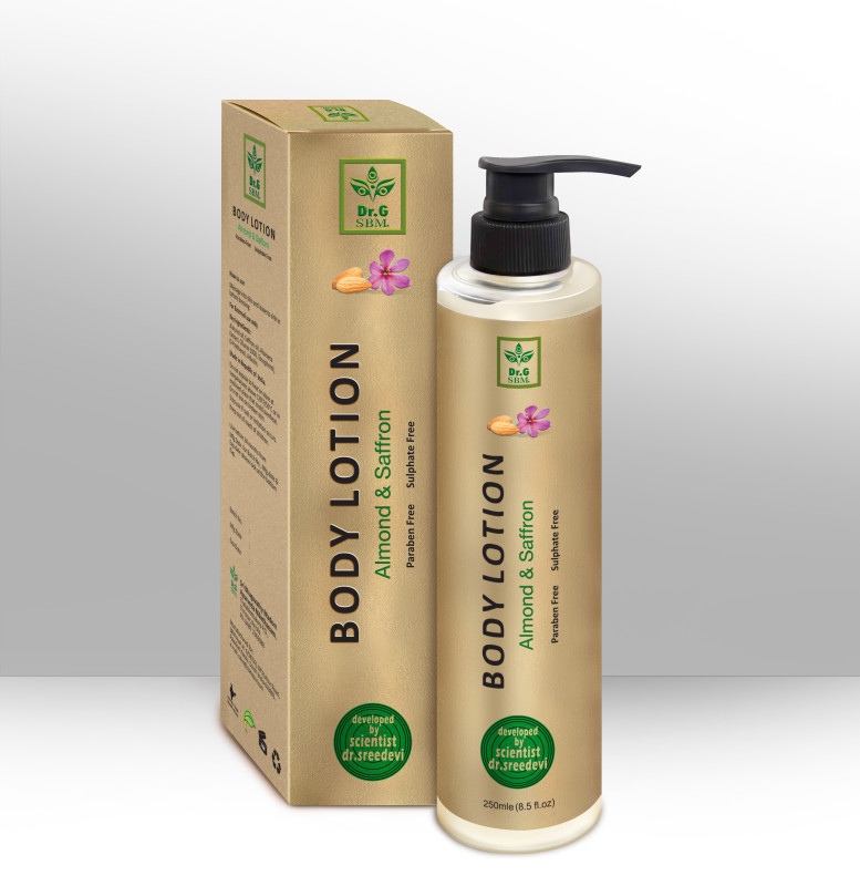 SBM BODY LOTION - Almond & Saffron
