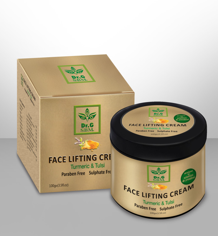 SBM FACE LIFTING CREAM - Turmeric & Tulsi